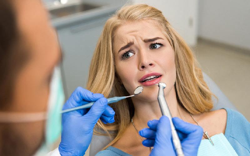 afraid of the dentist