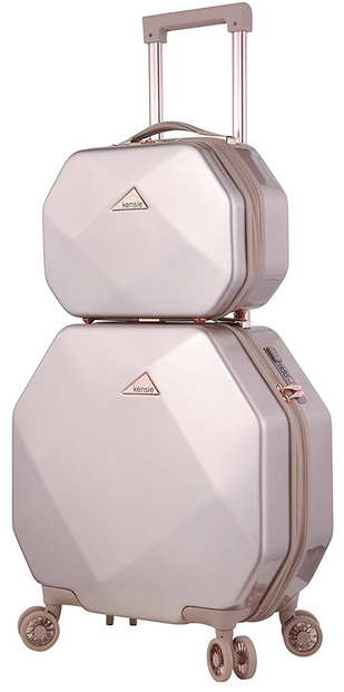 kensie gemstone luggage