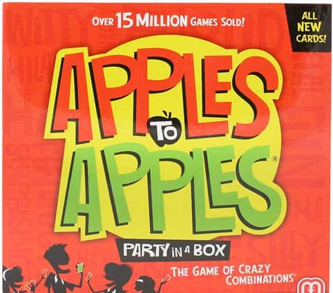 apples to apples learning game for teenagers